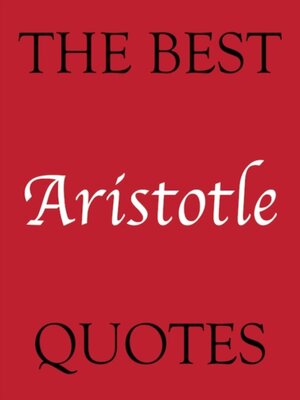 cover image of Best Aristotle Quotes